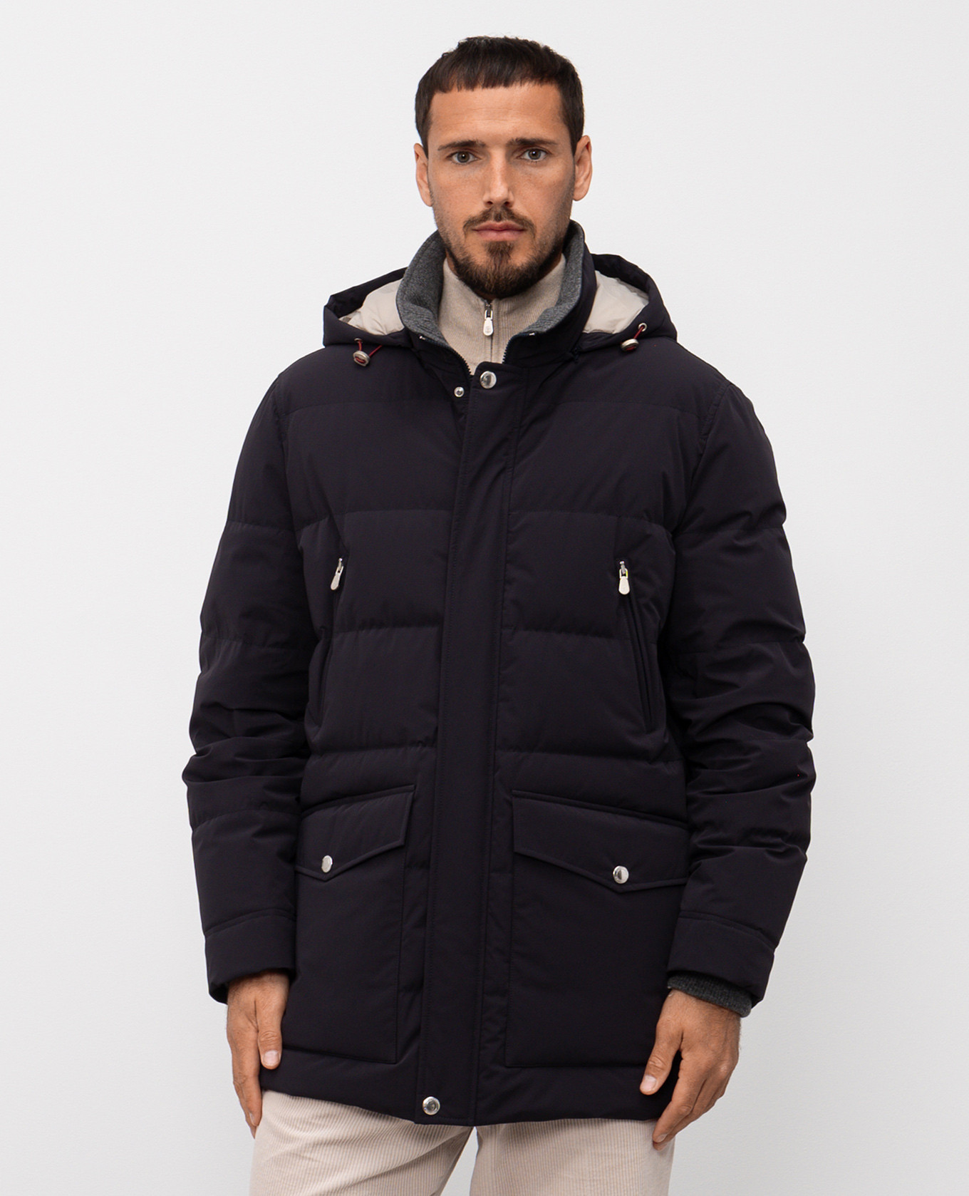 

Blue down jacket Brunello Cucinelli