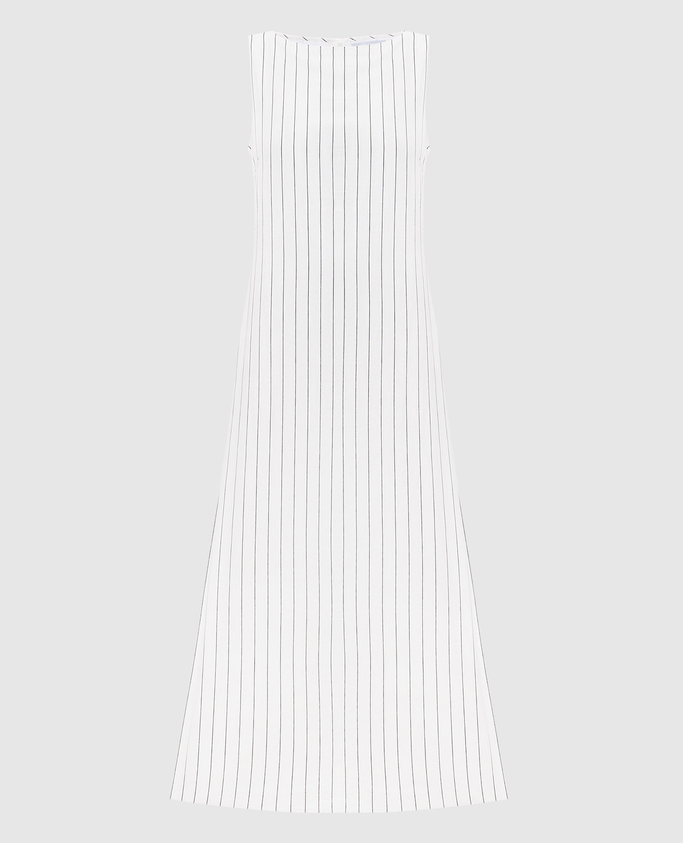 

Nahna white striped linen dress Faithfull, Белый