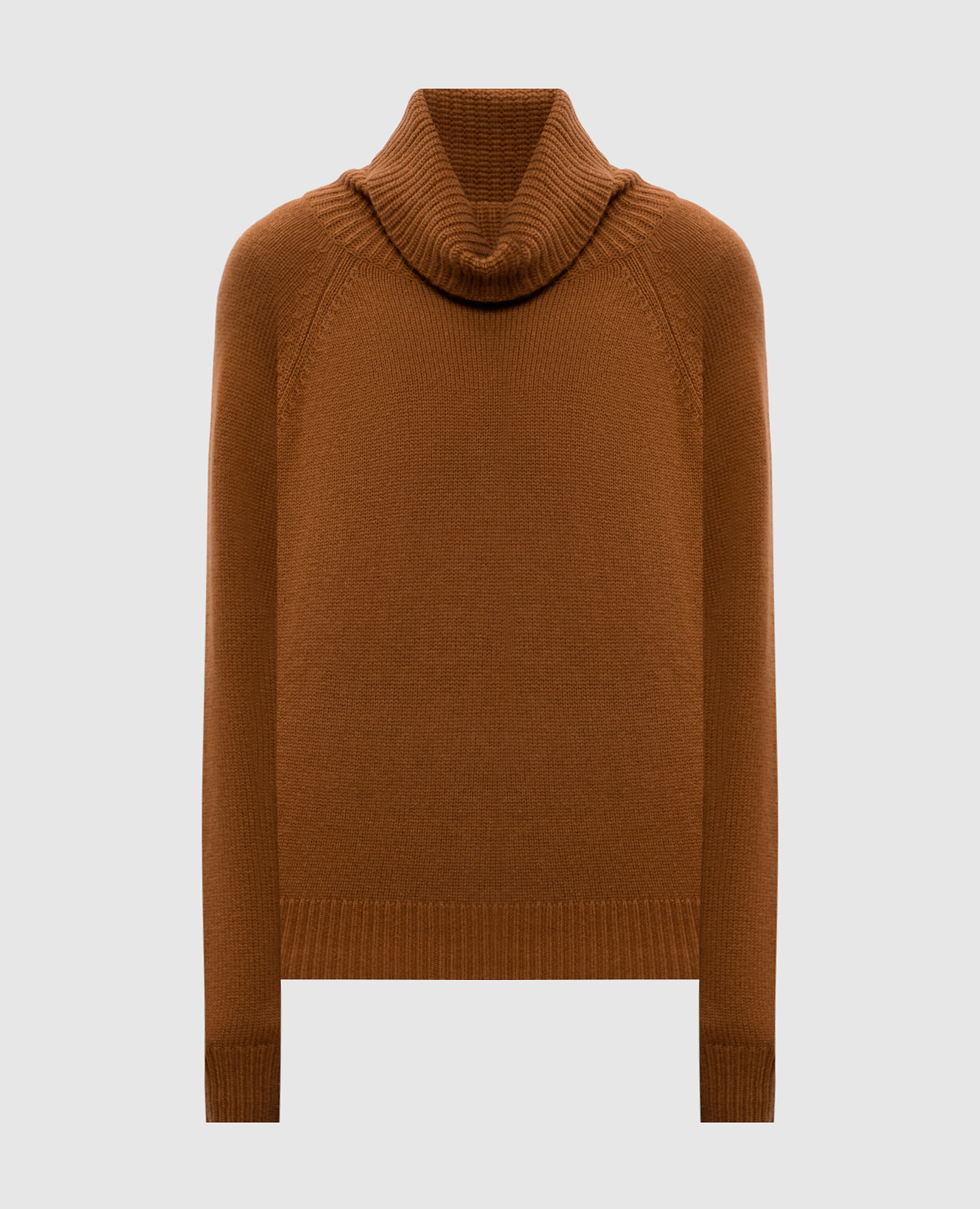Brown cashmere and wool sweater Allude