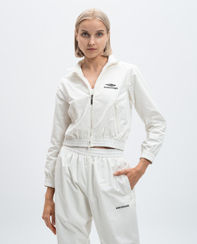 Balenciaga White sports jacket 3B SPORTS ICON 769015TNQ25