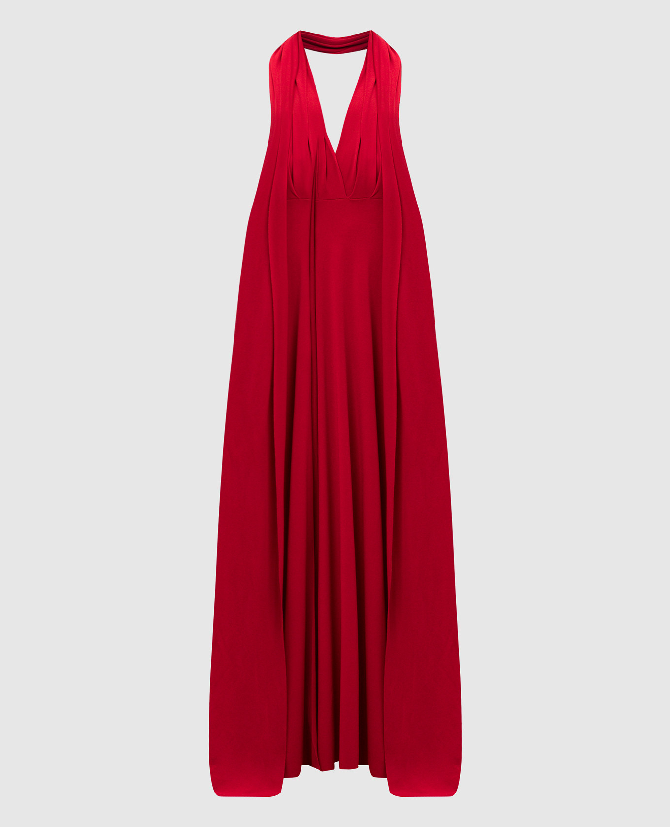

Red midi transformer dress VONVONNI