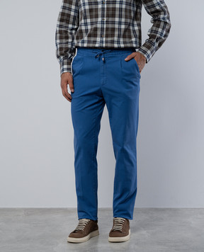 Enrico Mandelli Blue pants GYM02B4564