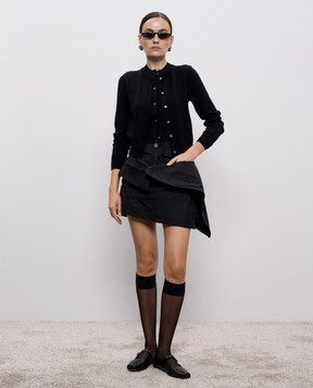 Rokh Black mini skirt R2CA199