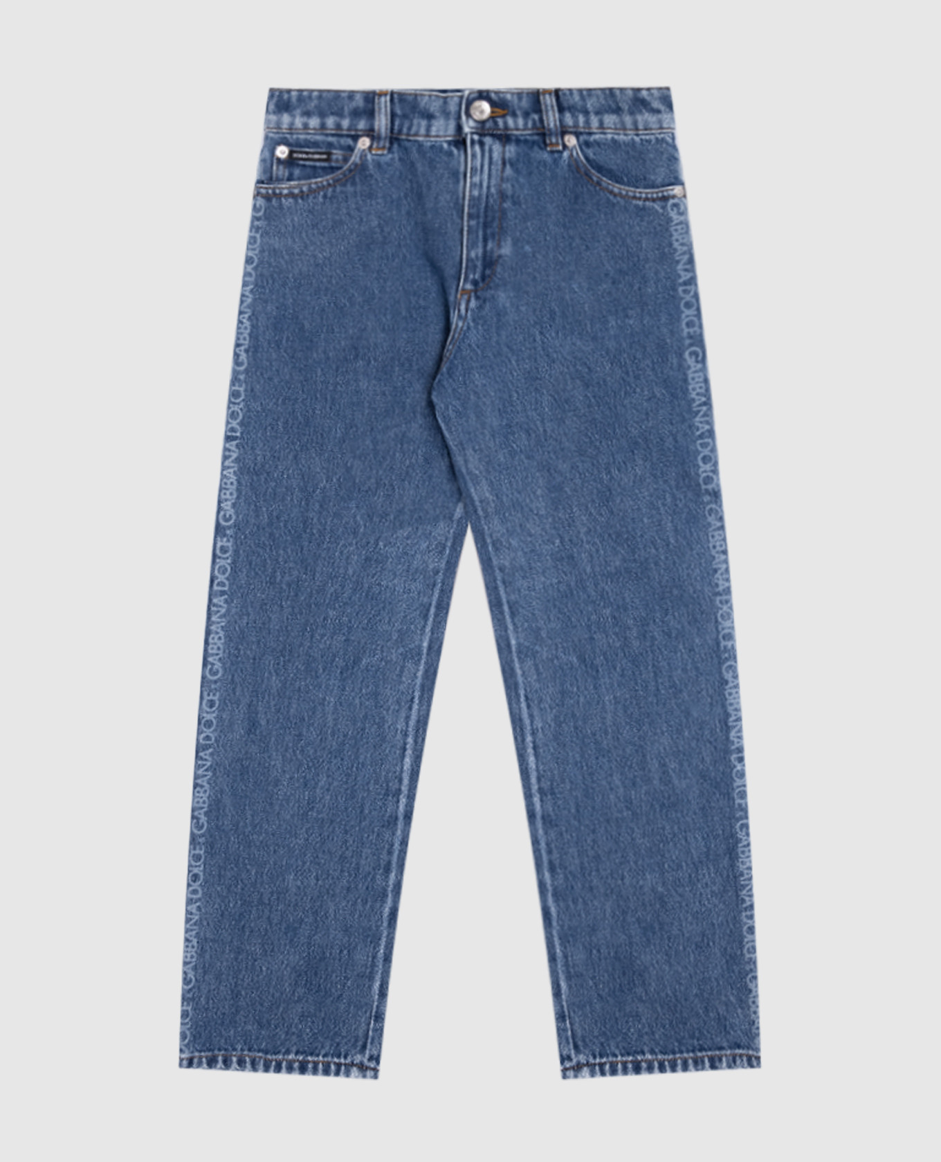 

Children's blue jeans with logo Dolce&Gabbana