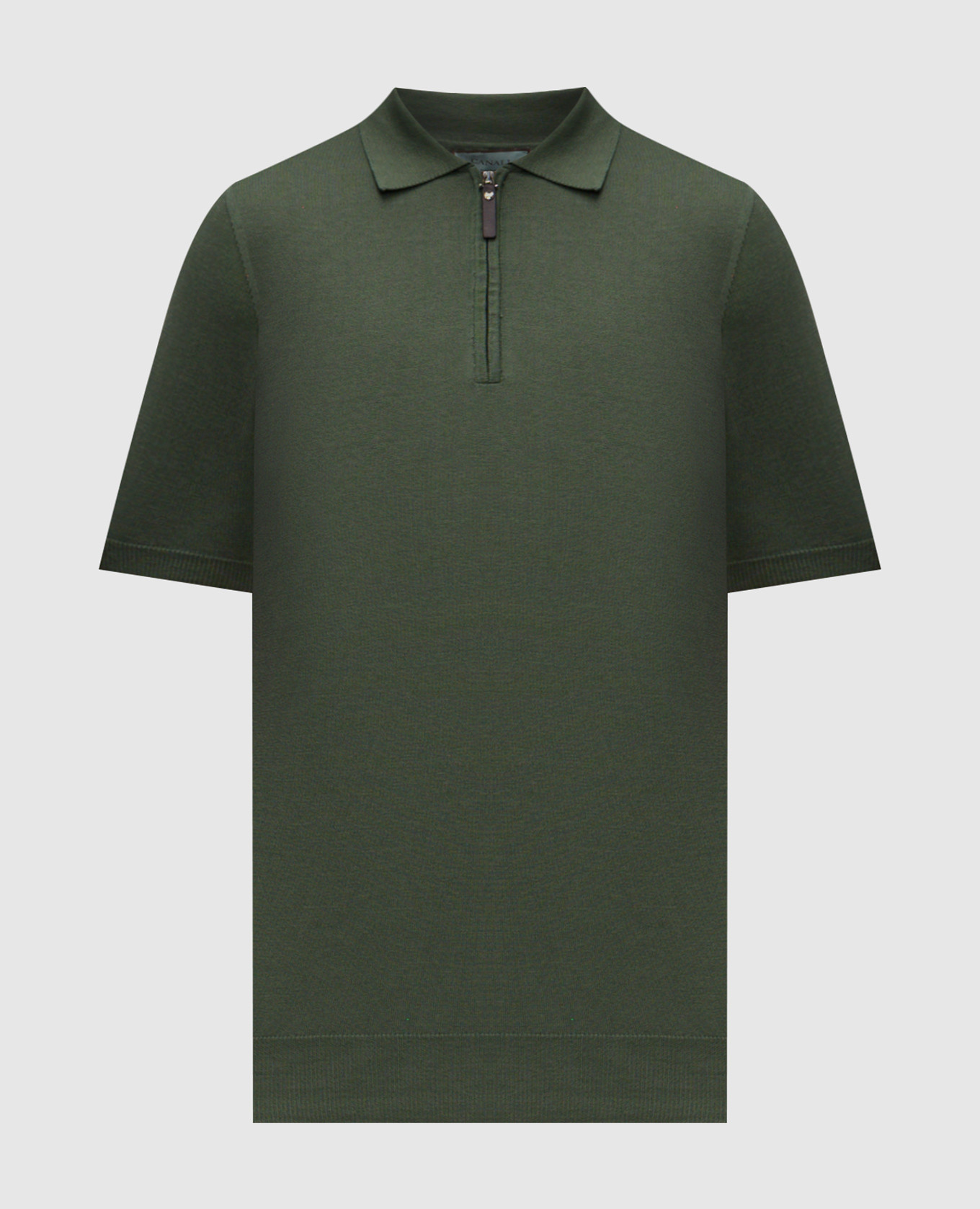 

Green polo Canali