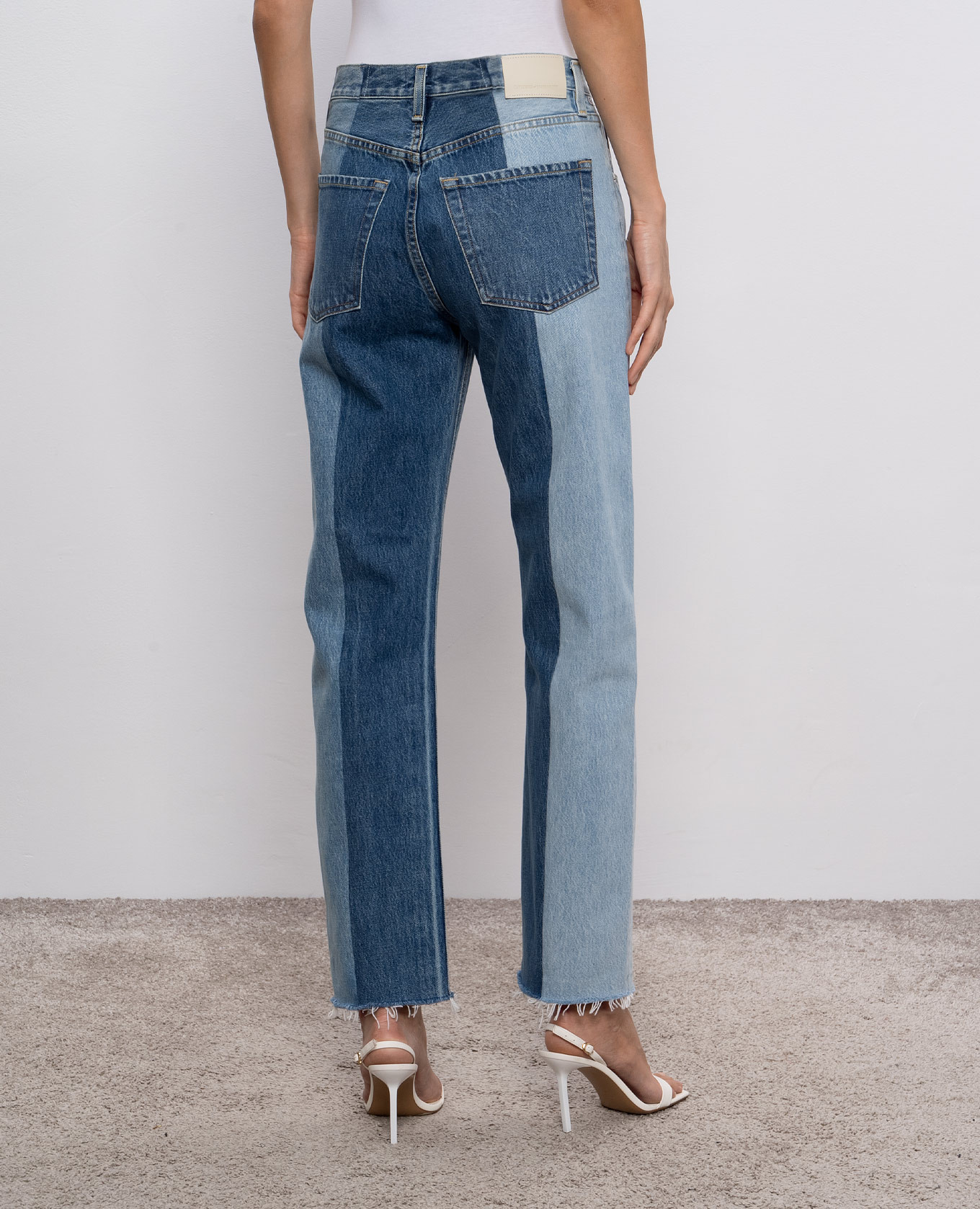 

Dahlia blue jeans with logo patch CITIZENS OF HUMANITY