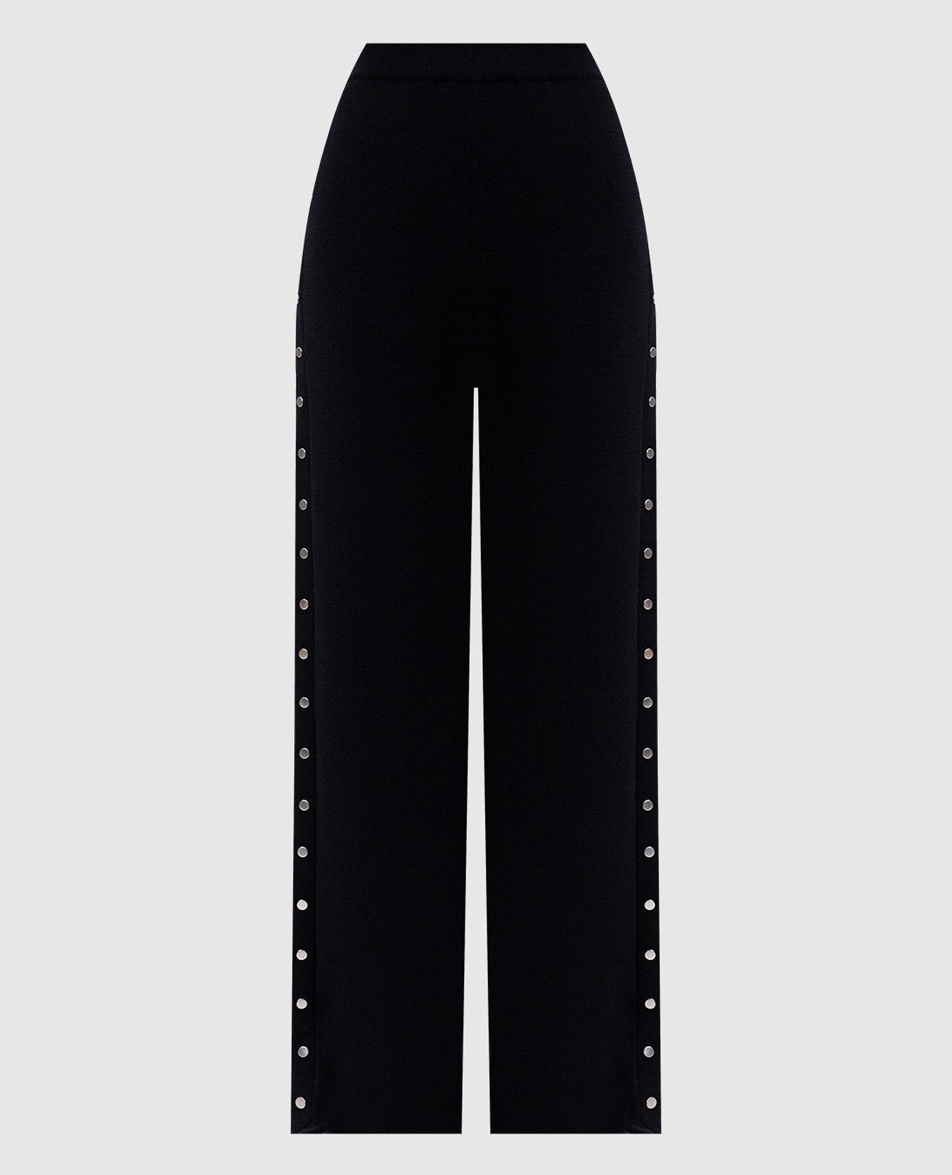 

Black wool trousers with rivets Jil Sander