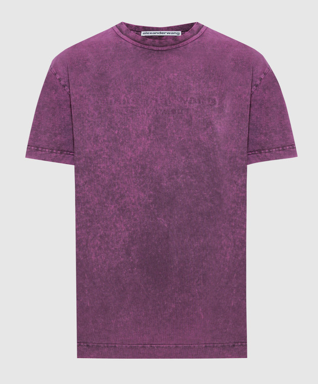 Alexander Wang Women's Acid Wash Short Sleeve T-Shirt with