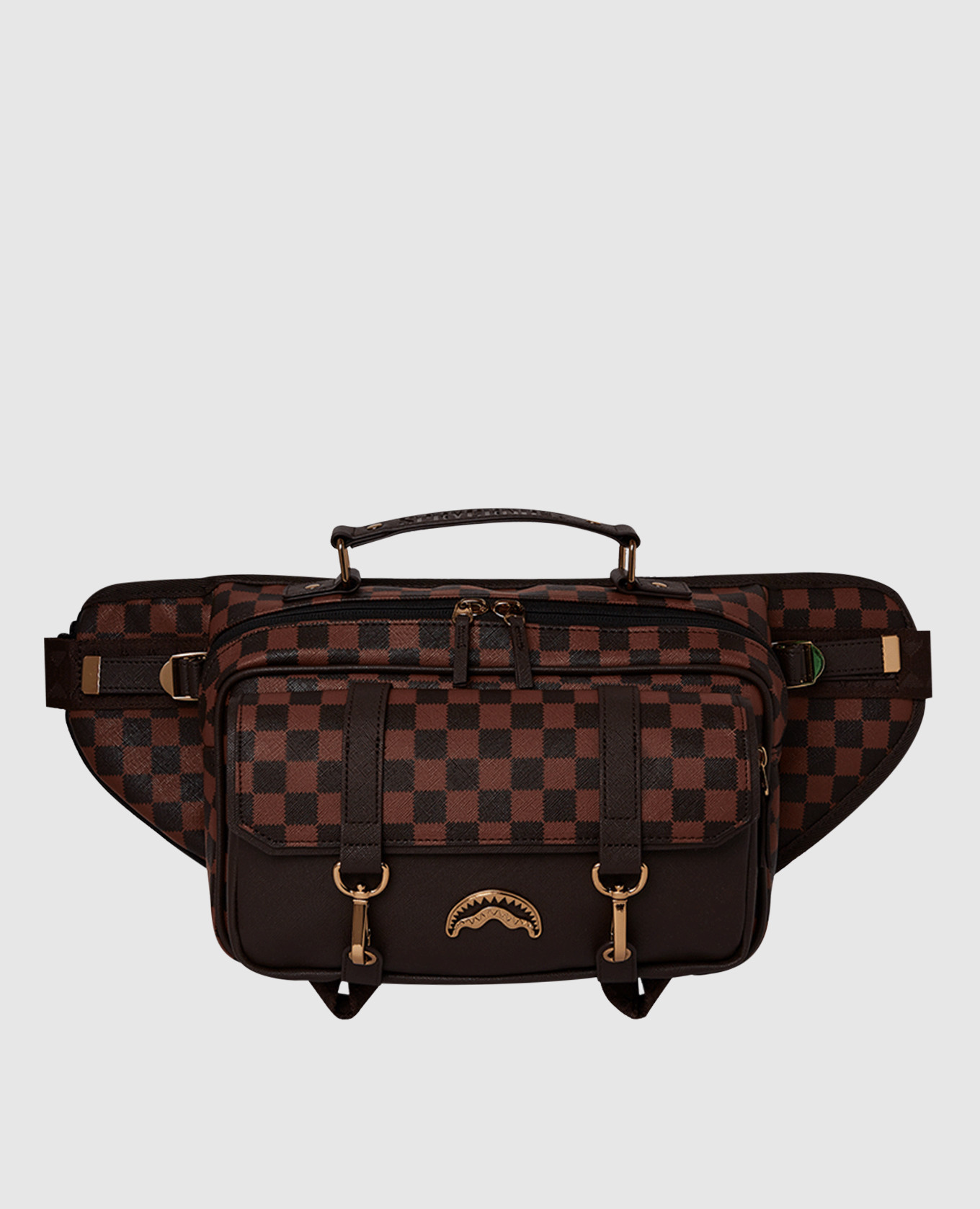 

Children's brown belt bag Ops Pixel Emboss Sprayground