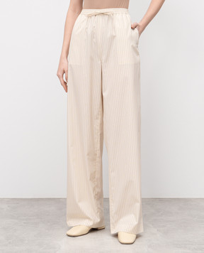 Lou Lou Studio Beige SERO striped pants SEROSTRIPES