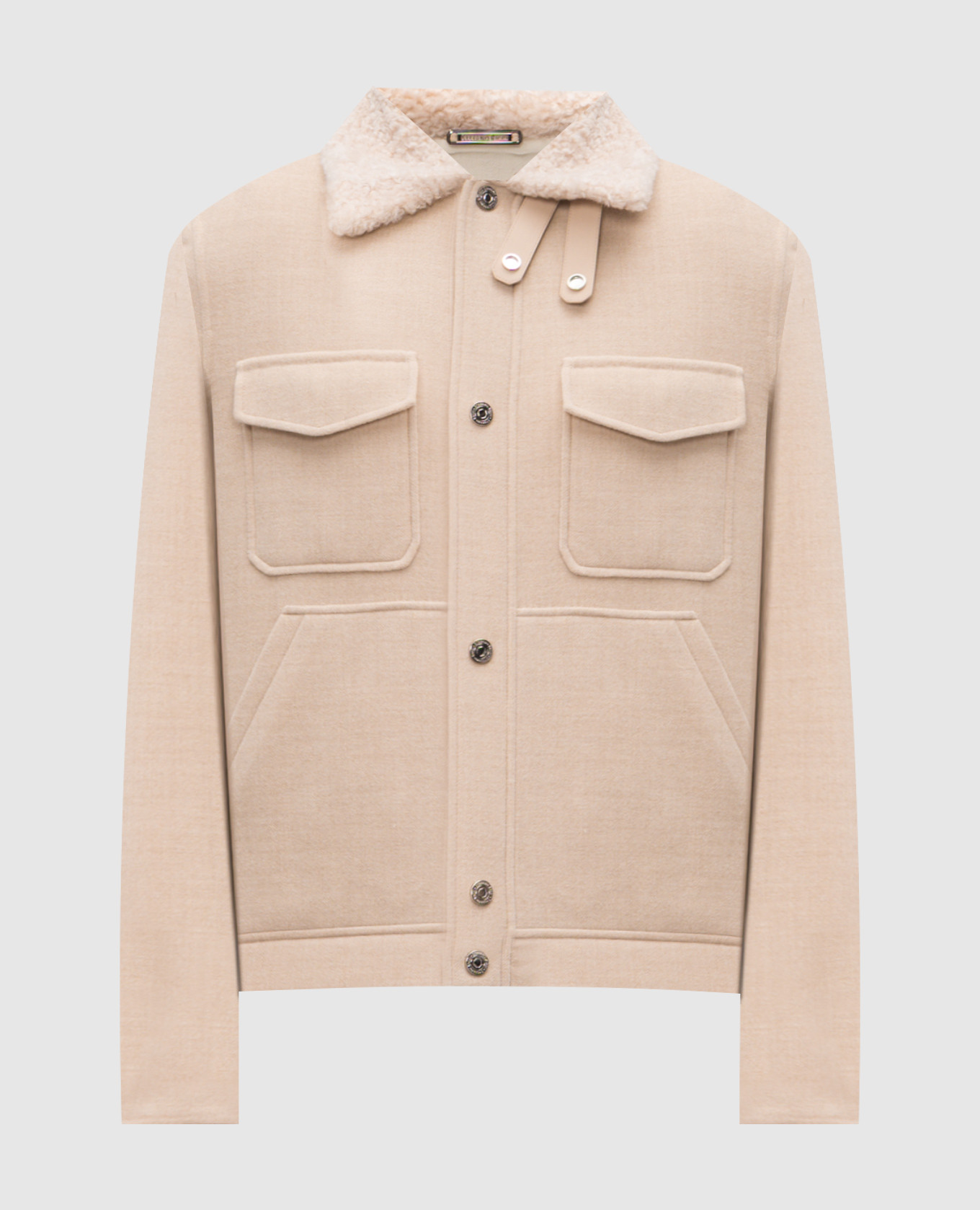 

Beige wool jacket Stefano Ricci