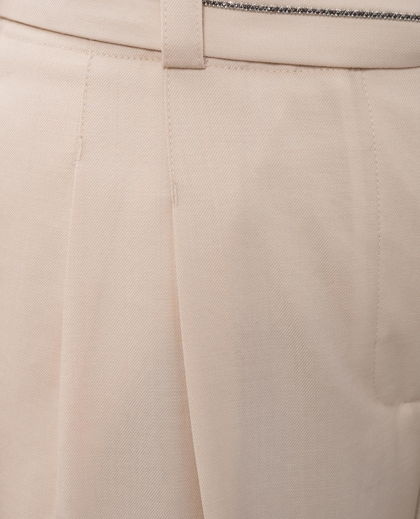 Beige wool pants Peserico 5
