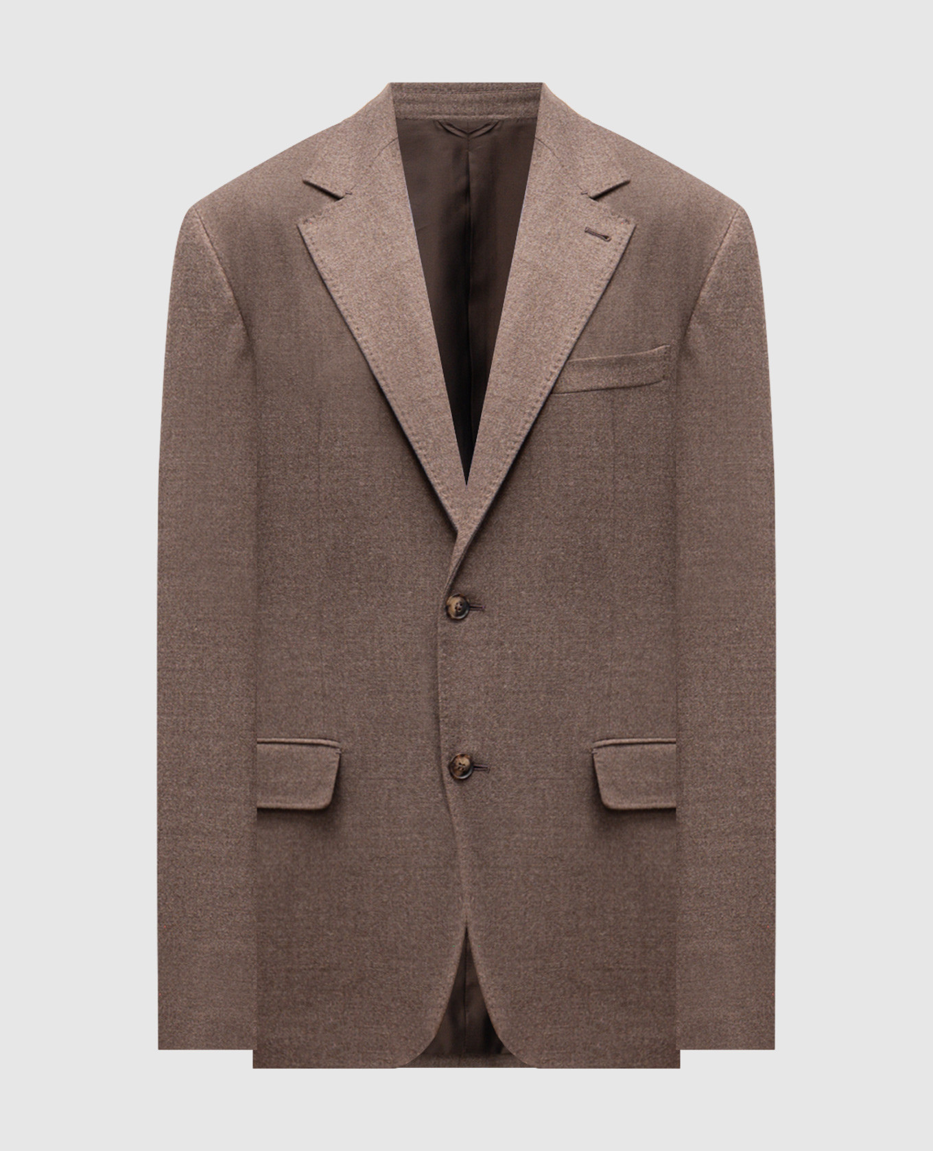 Brown wool blazer Brett Johnson