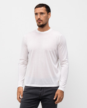 Stefano Ricci White cashmere longsleeve W505000G01W25301