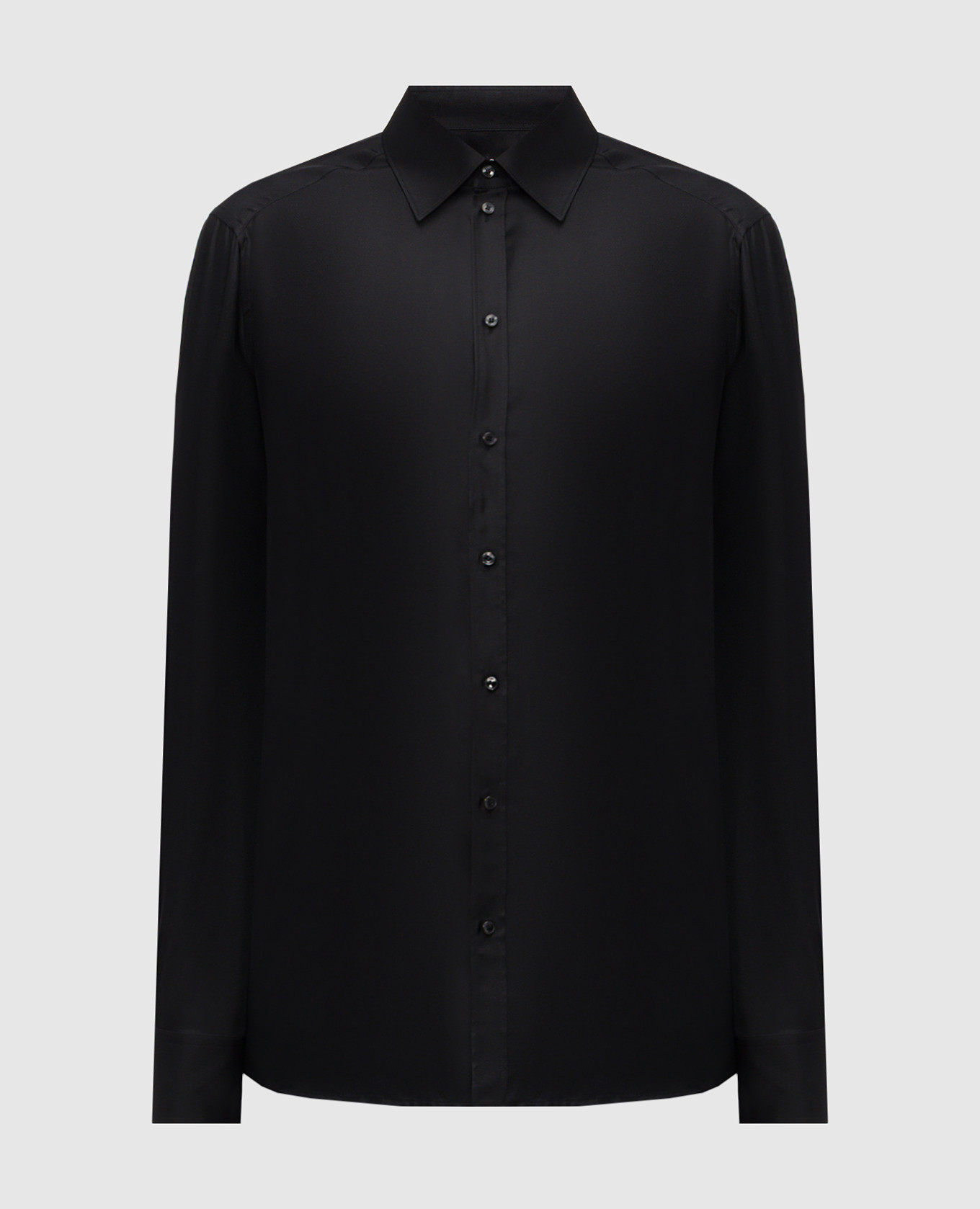 Black silk shirt Dolce&Gabbana