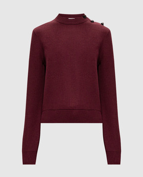 Bottega Veneta Burgundy sweater made of wool 725634V4E00