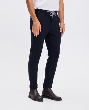 Marco Pescarolo CARACCIOLO cashmere khaki pants CARACCIOLO4843