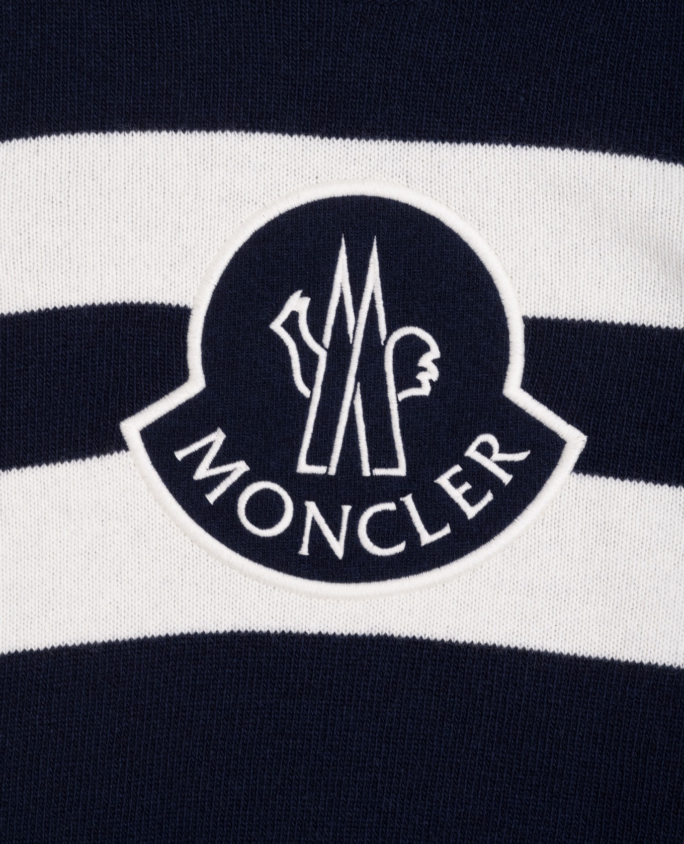 

Children's blue wool jumper with logo embroidery Moncler ENFANT