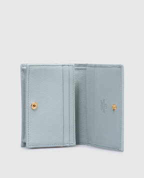 Valentino Green leather wallet with logo 6W2P0AJ3SNP