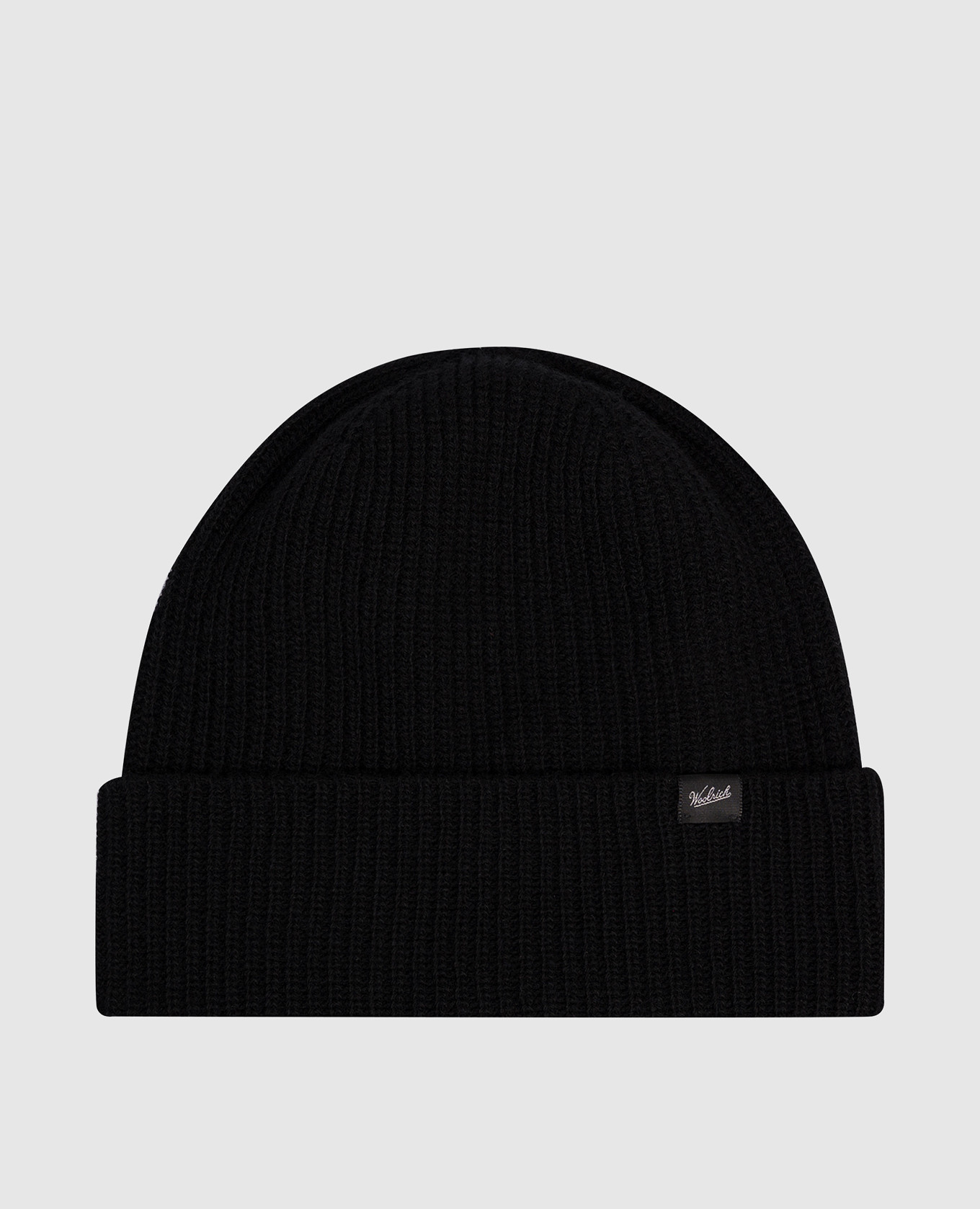 Black hat with wool Woolrich