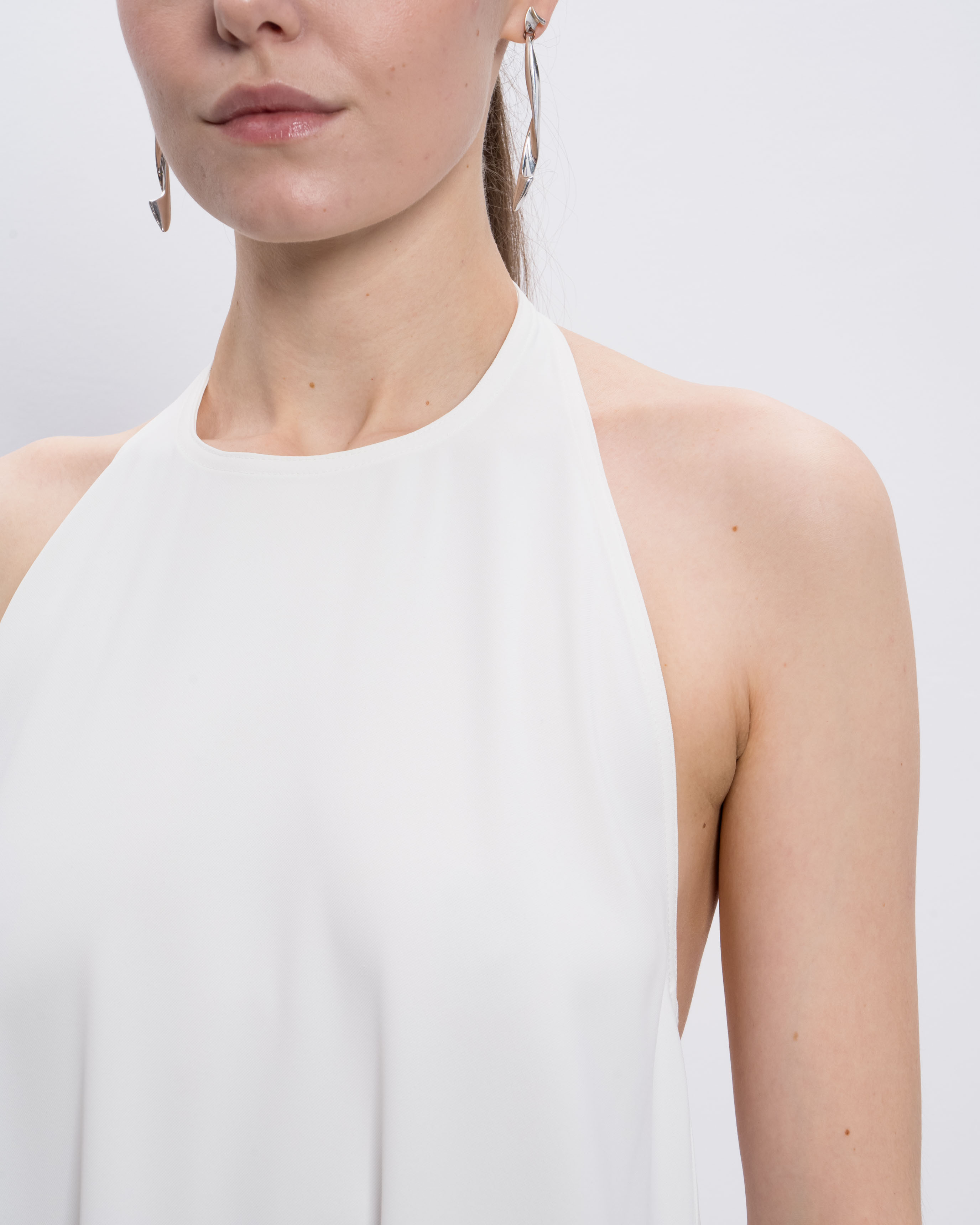 

DULUTH white midi dress with open back Sofie D`Hoore