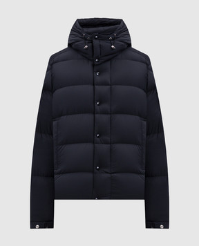 Moncler Black Vezere down jacket with logo K20911A0020553333