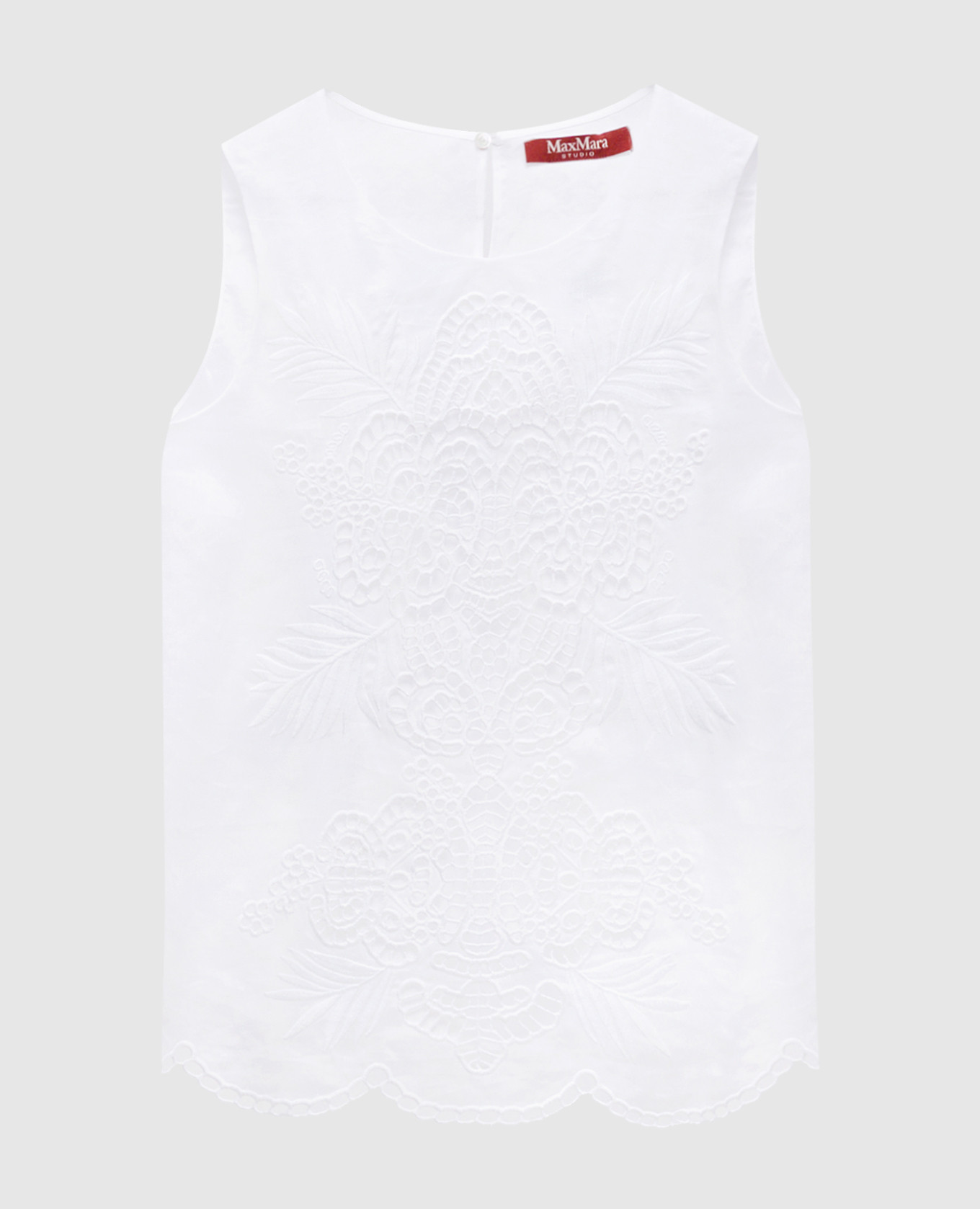 EFESO white top with frame Max Mara