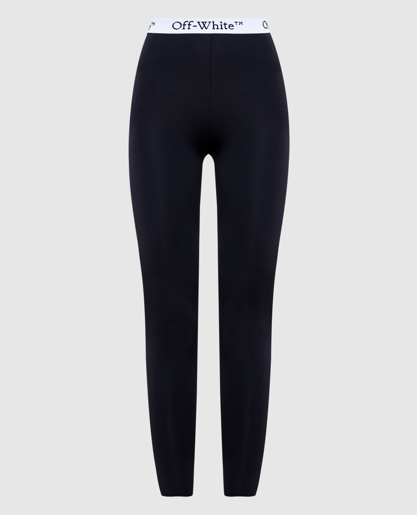 Black leggings with logo off-white