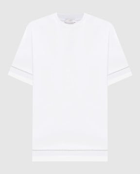 Peserico White T-shirt S06792J0B0070