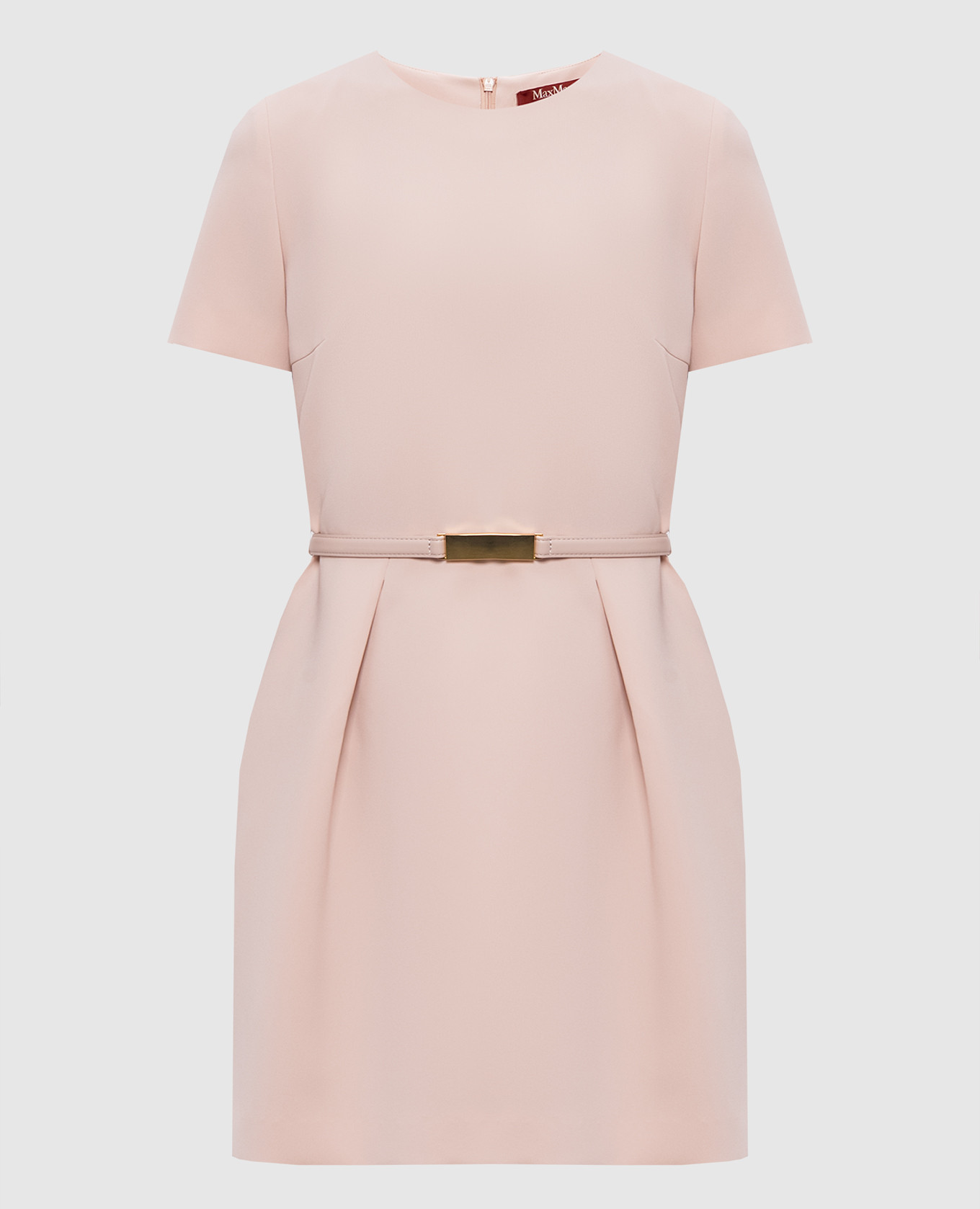 Pink mini dress KEFALOS with belt Max Mara