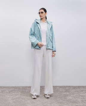 MooRER Blue jacket JILL JILLSTP