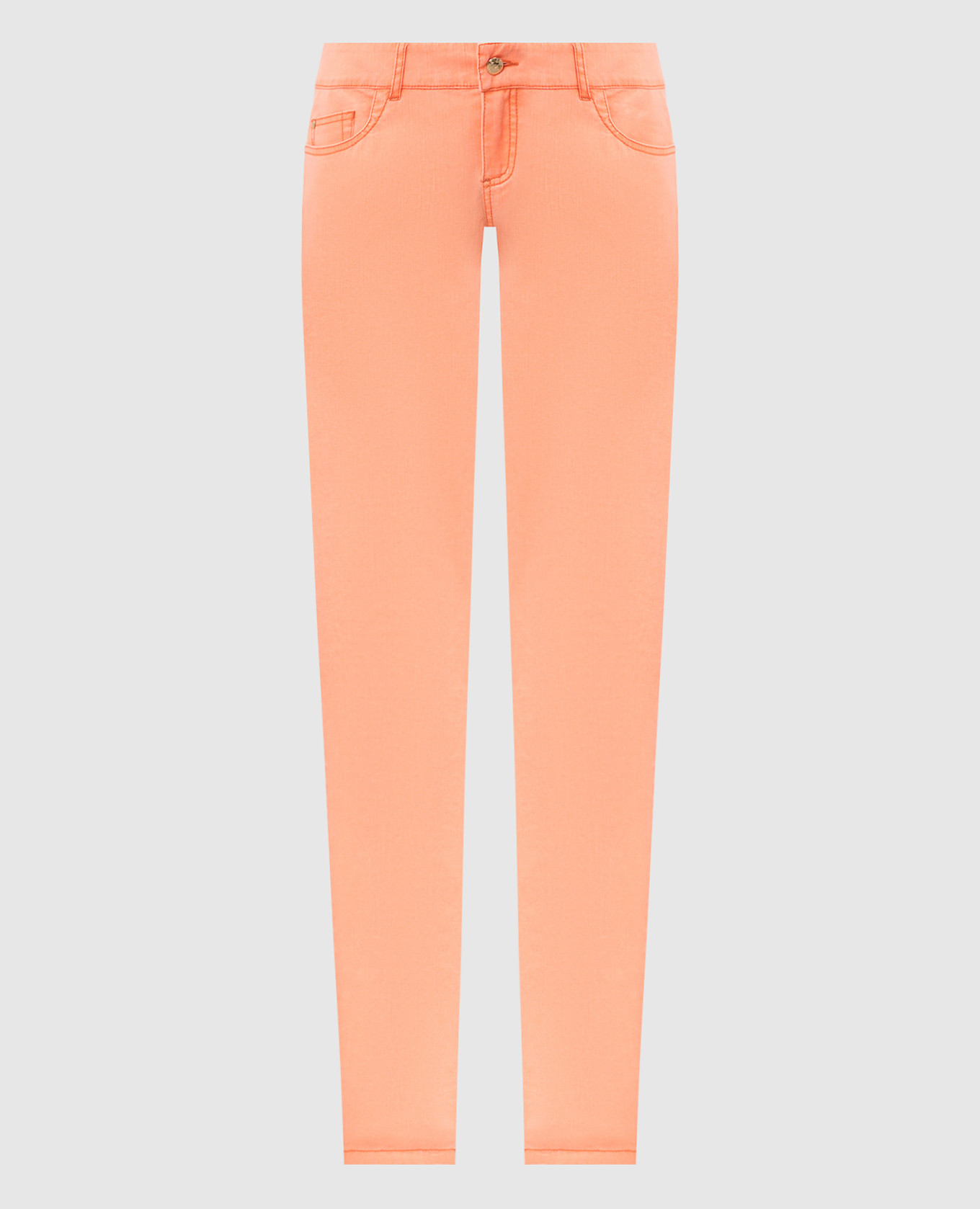 

Orange logo jeans Manuel Luciano
