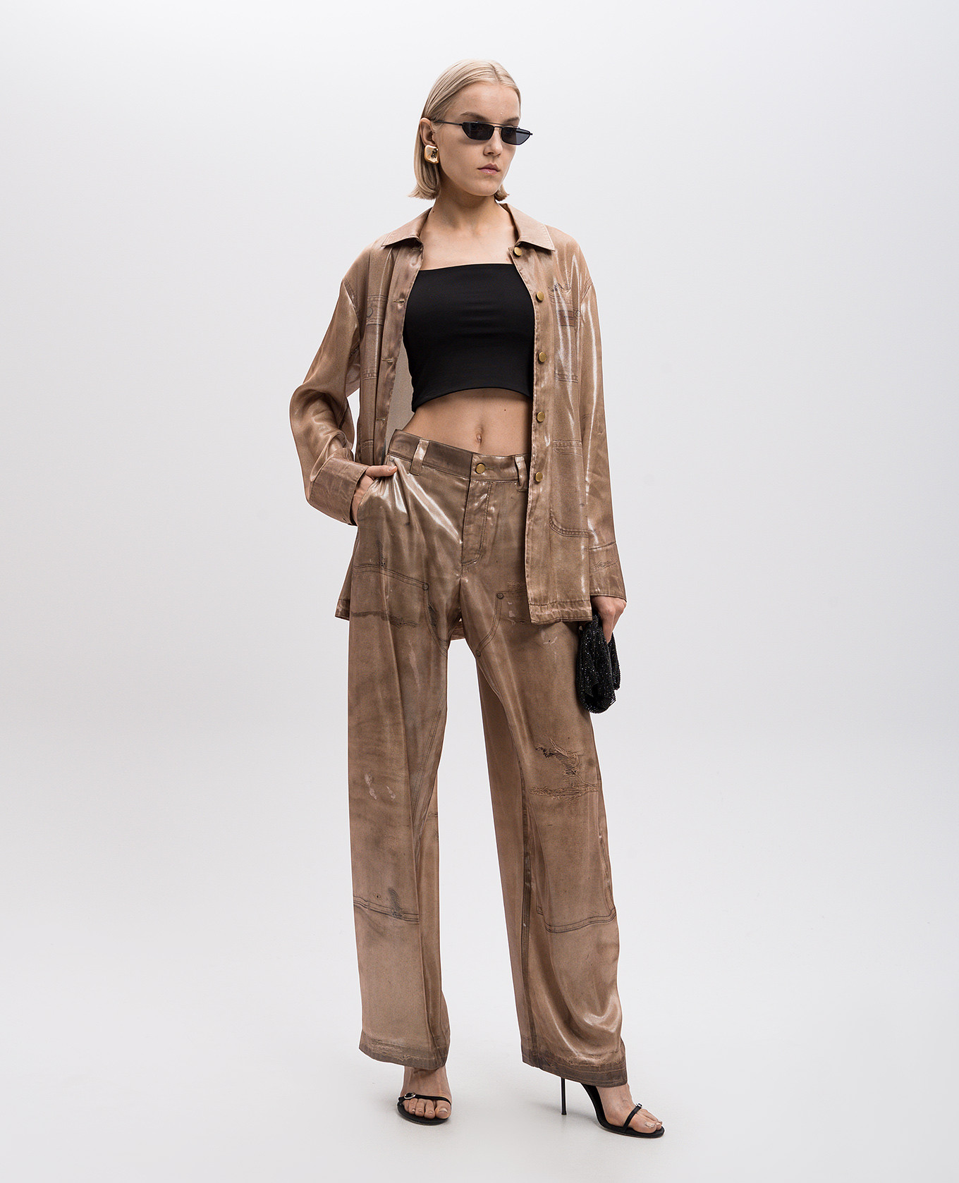 

Yellow printed blouse Alexander Wang