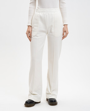 Dondup White insulated track pants DP831KF0234DIT1