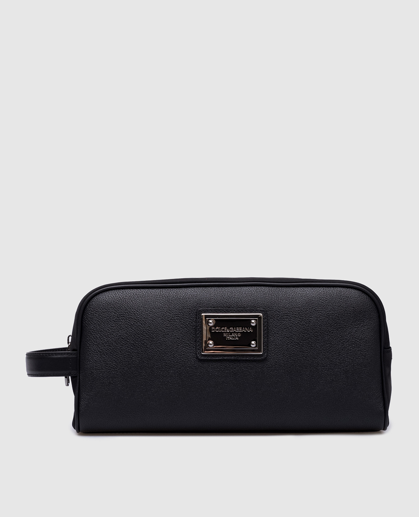 

Black toilet bowl with metal logo Dolce&Gabbana, Черный