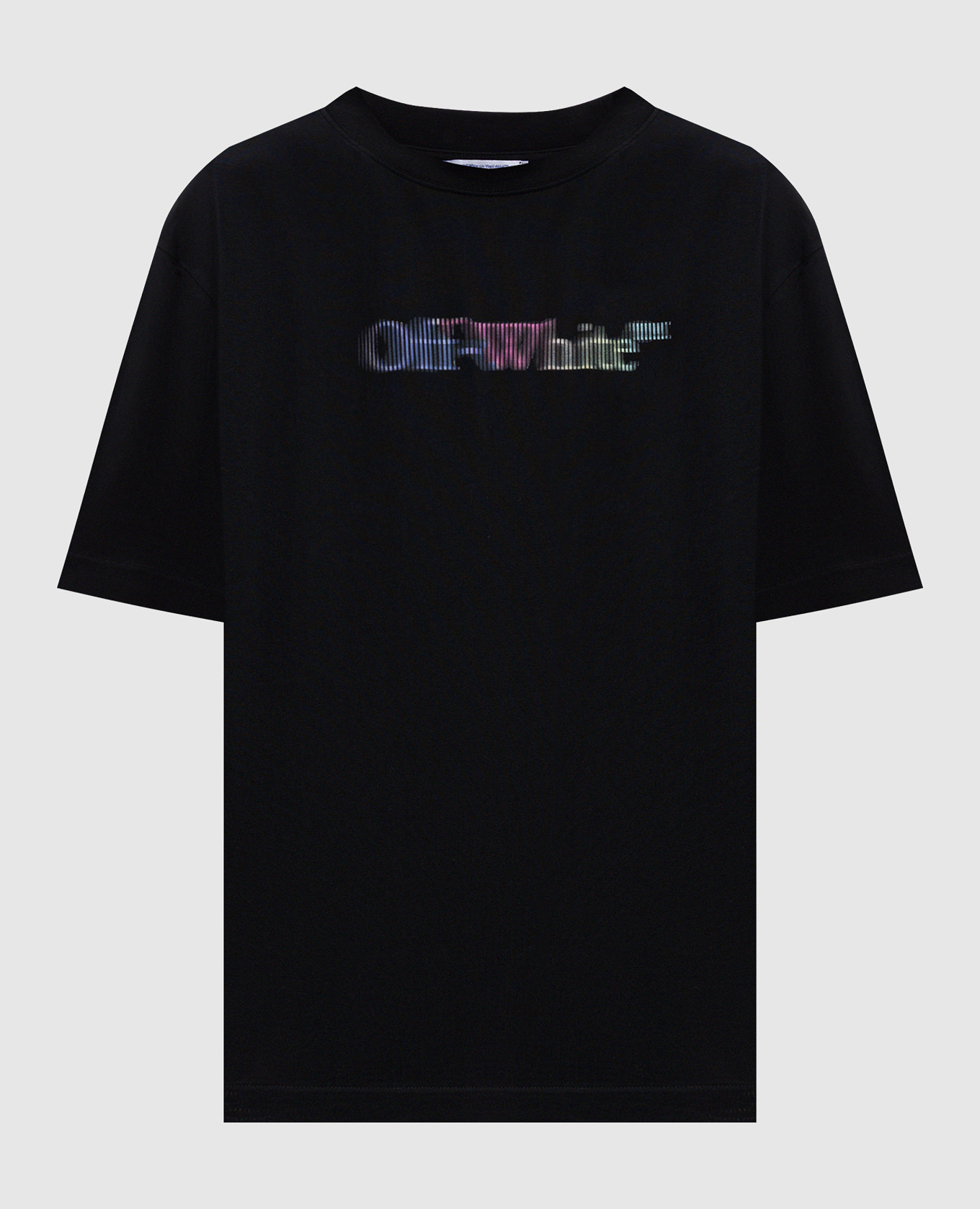 Black T-shirt with San Matthew print Off-White