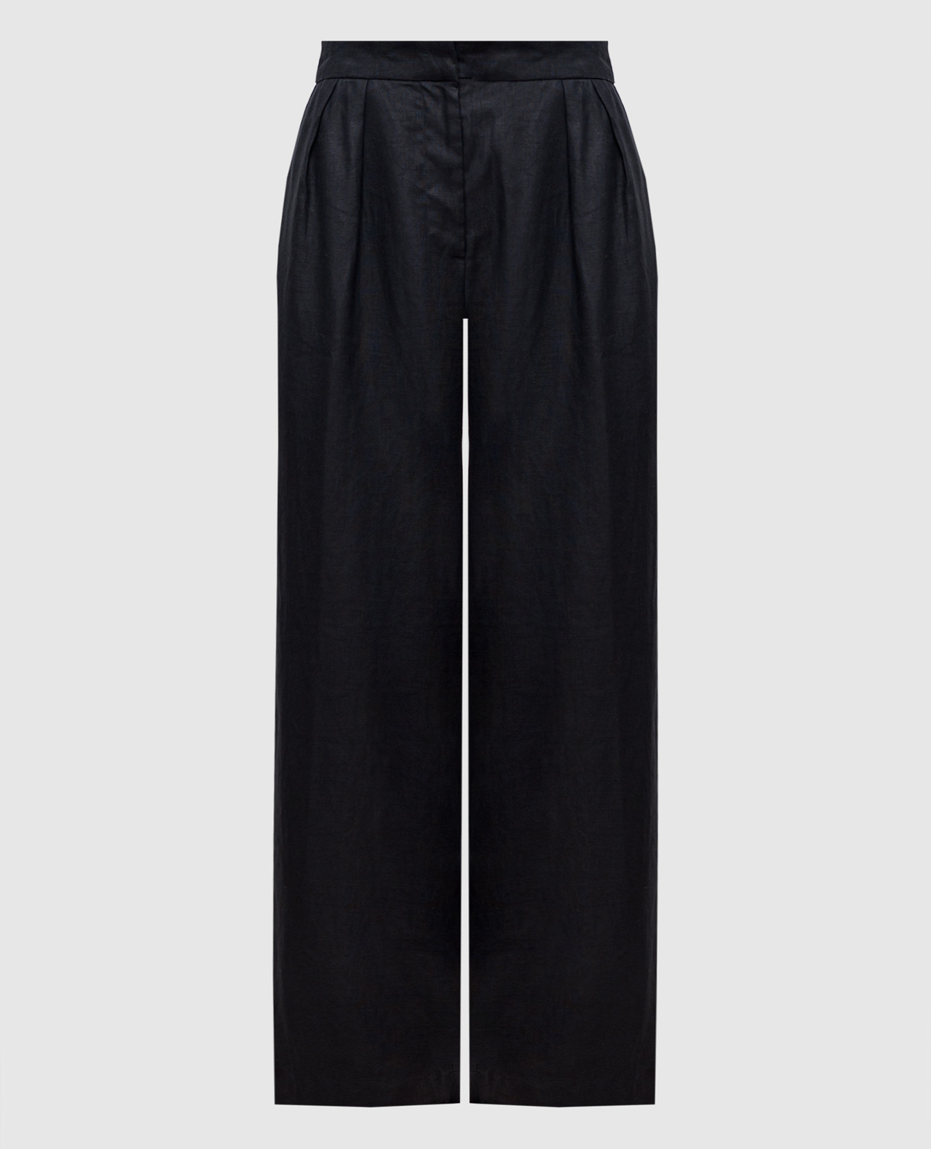 

Duomo black linen pants Faithfull
