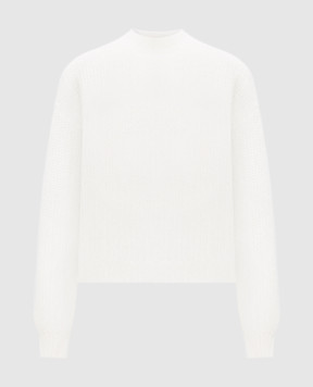 Peserico White sweater with alpaca S99640F0309205