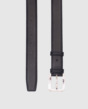 Stefano Ricci Blue leather belt with logo N352VDA300P