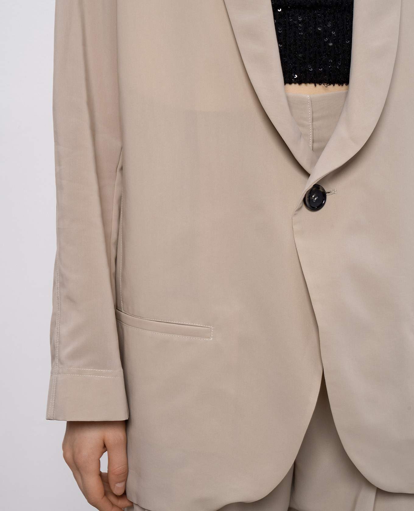 

Beige loose-fitting jacket Philosophy di Lorenzo Serafini