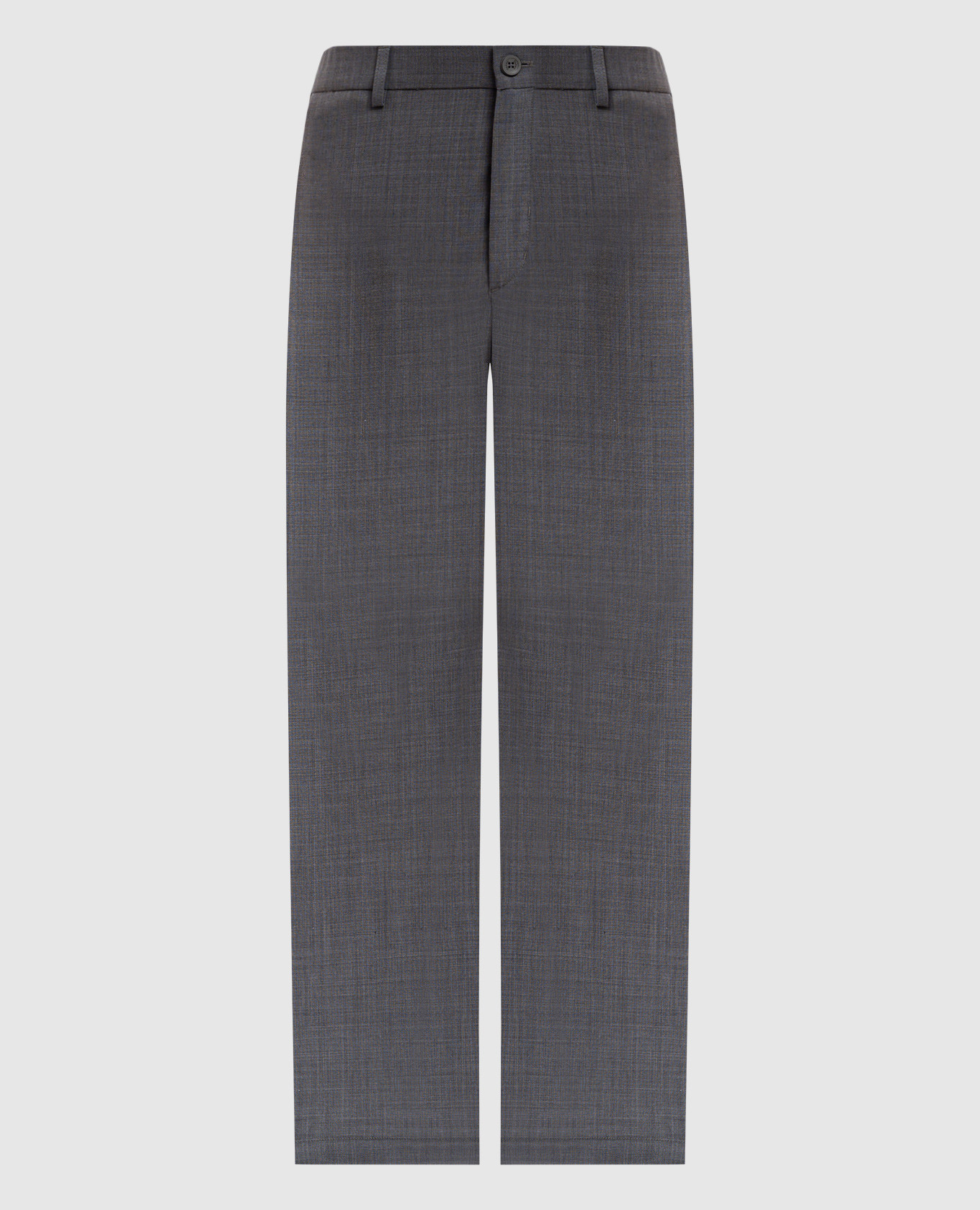 Gray chinos with wool Herno