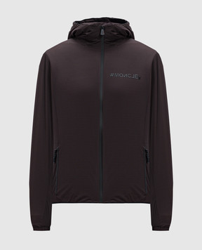 Moncler Grenoble Shell Brown Logo Windbreaker J20981G00001596H5