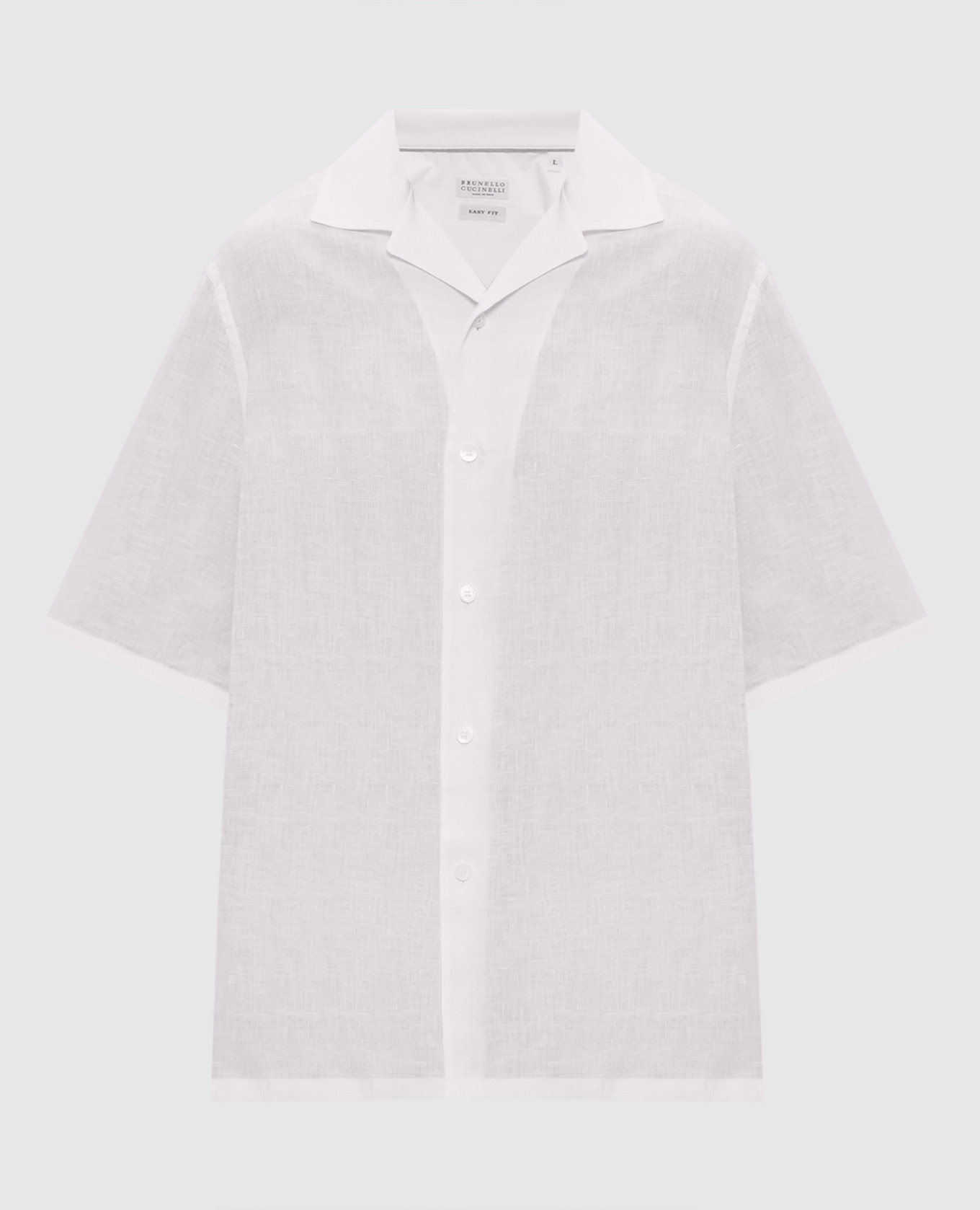 

Beige linen shirt Brunello Cucinelli