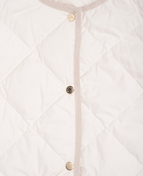 Moncler ENFANT Children's beige down jacket Ursella with logo J29541A0004254A811214