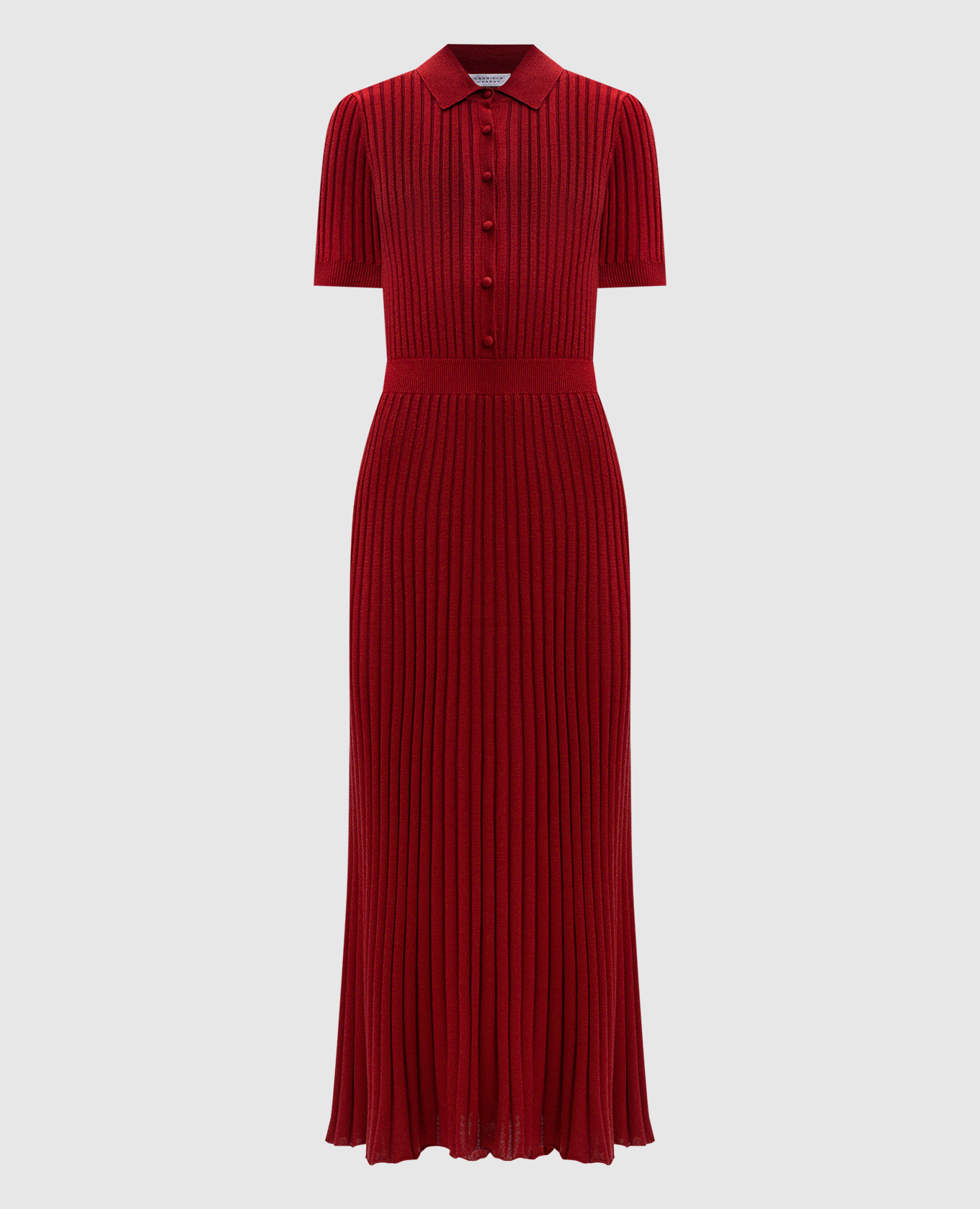 

Red dress Amor with a scar Gabriela Hearst