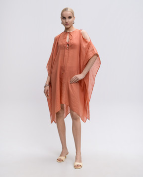Fisico Pink dress with sash FK82N0