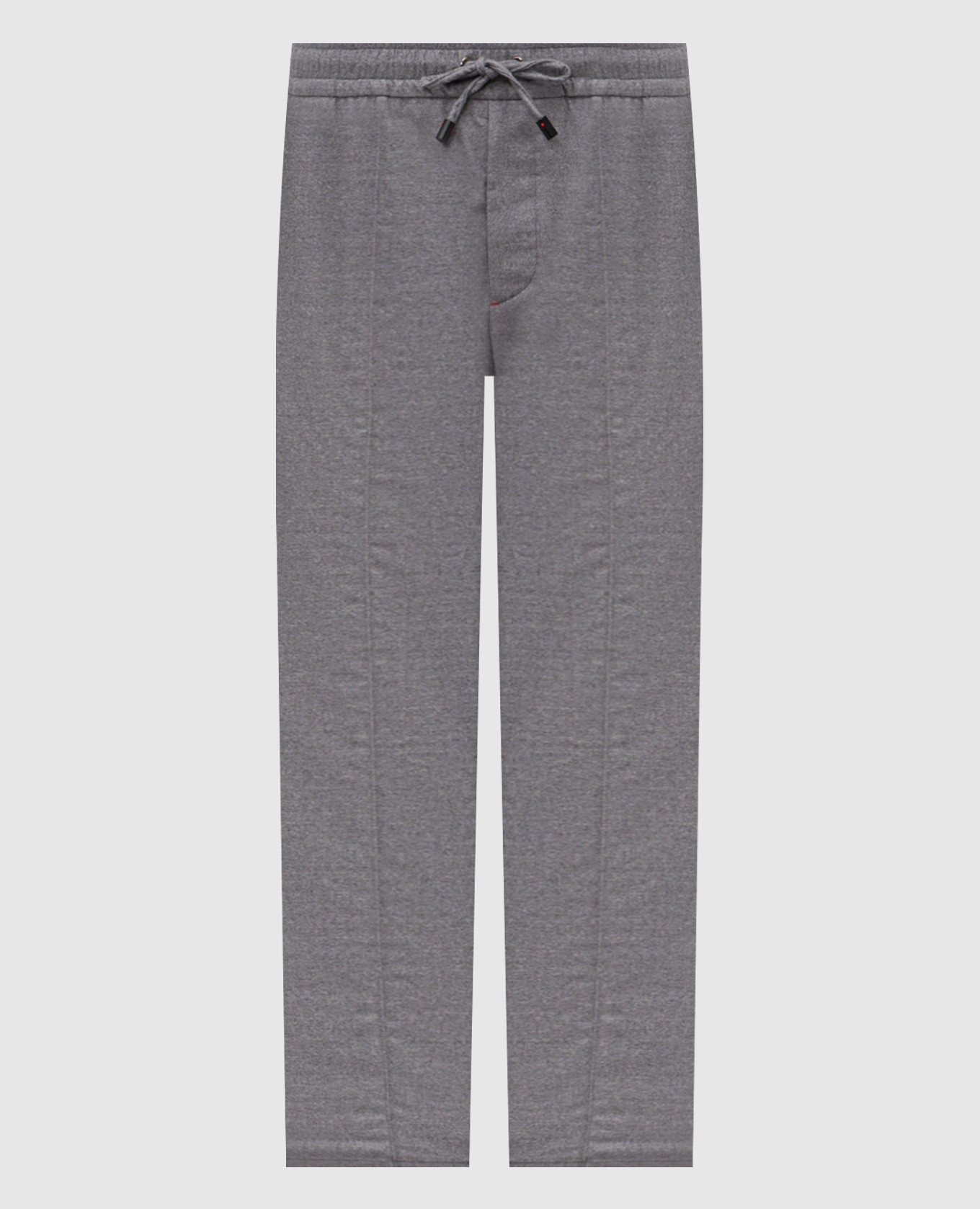 Gray wool pants ISAIA
