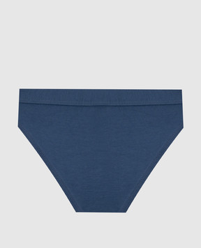 RiminiVeste Gasolino baby blue 21 print briefs with logo patch U3659