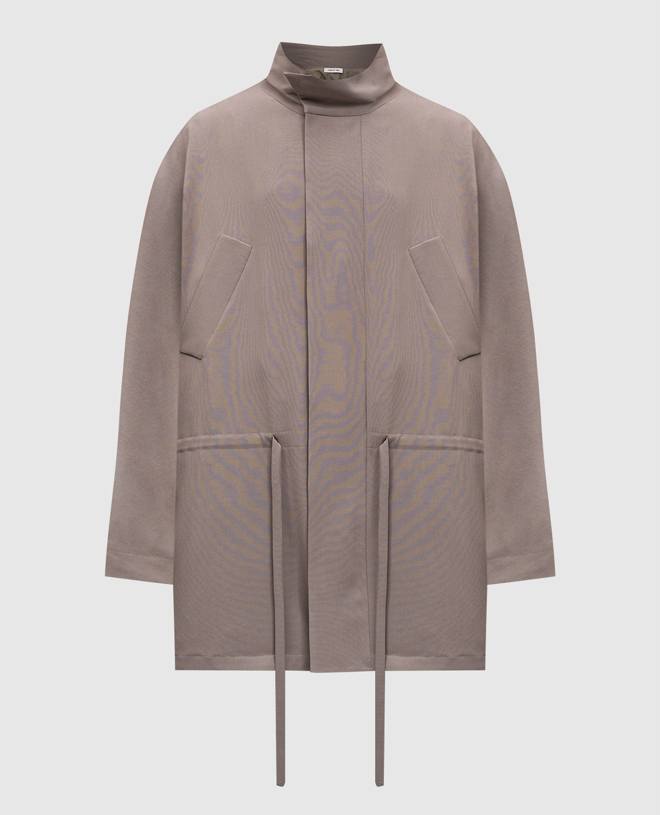 

Beige wool parka with logo Fear of God