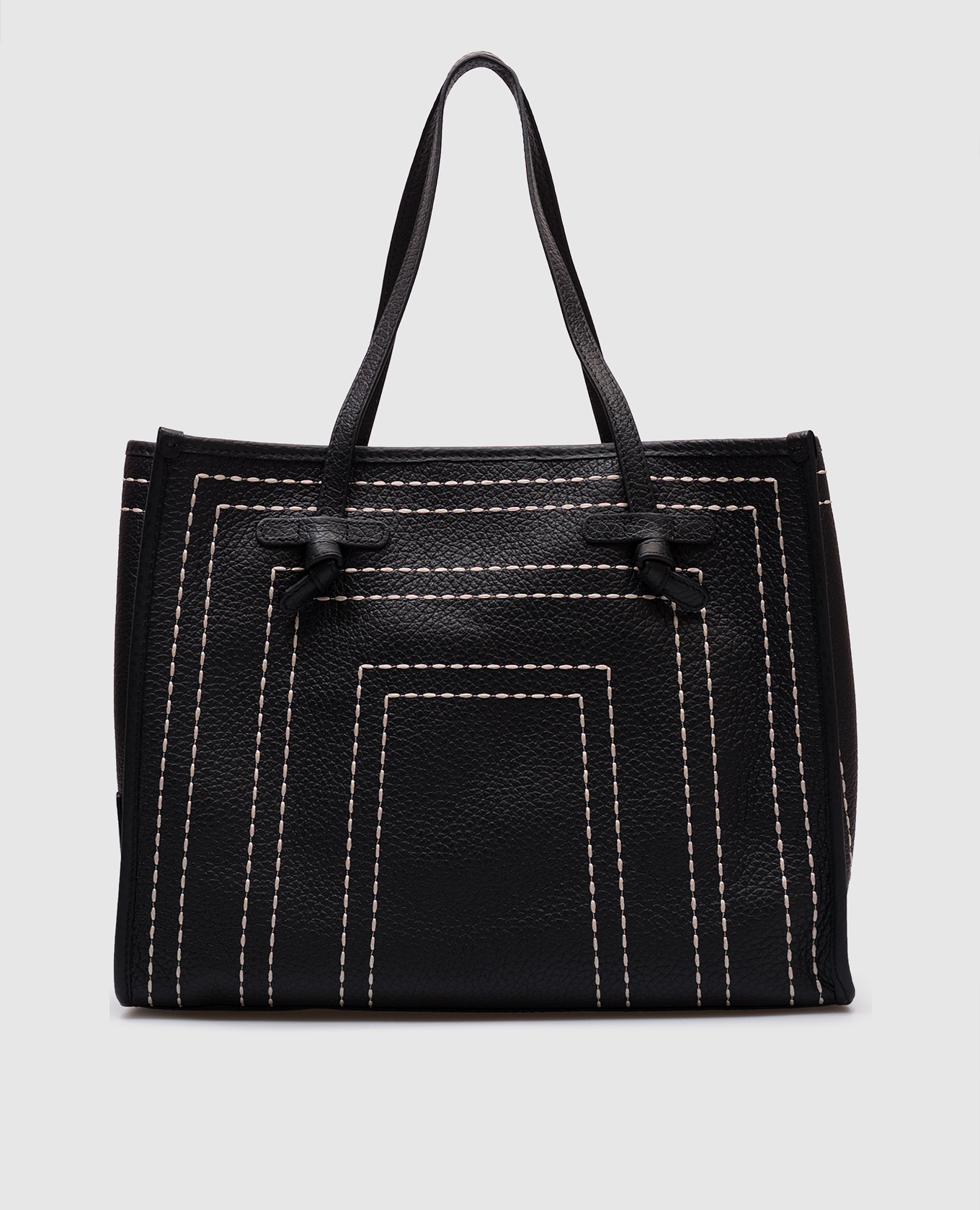 

MARCELLA black leather tote bag Gianni Chiarini